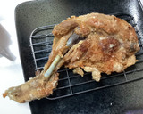 骨付きもも肉でみよしやのかぶと揚げ風作り方10写真