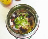 豚の冷しゃぶ油そば作り方5写真