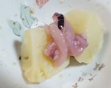 新ジャガのイカ塩辛のせ作り方2写真