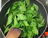 ピーマンの葉で!ご飯に合う梅のりおかか作り方4写真