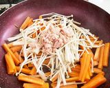 残り物野菜でしりしり風炒め作り方2写真