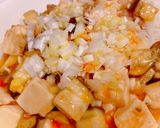 麻婆豆腐なす丼作り方8写真
