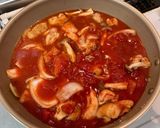 鶏肉のトマト煮込み作り方5写真