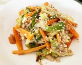 残り物野菜でしりしり風炒め作り方4写真