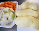 【我が家】昭和再現カレー作り方1写真