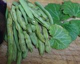 夏野菜と雪の下の天ぷら作り方1写真
