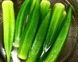 オクラの白だしガーリックびたし作り方3写真