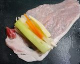 簡単！漬物肉巻の白だし煮作り方2写真