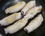 簡単！漬物肉巻の白だし煮作り方4写真