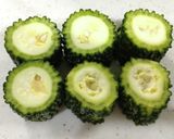 クセになる美味しさ☆ゴーヤーの肉詰め♫作り方4写真
