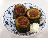 クセになる美味しさ☆ゴーヤーの肉詰め♫作り方12写真
