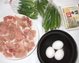おくらチャンプルー♪簡単喉の渇き漢方薬膳作り方1写真
