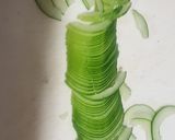タチウオとキュウリの昆布茶締め作り方3写真