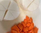 野菜たっぷりお味噌汁　甘酒入り作り方3写真