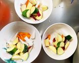 根菜茄子簡単甘味噌炒め味温野菜サラダ作り方7写真