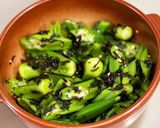オクラの韓国海苔まぶし作り方4写真