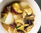 根菜茄子簡単甘味噌炒め味温野菜サラダ作り方16写真
