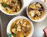 根菜茄子簡単甘味噌炒め味温野菜サラダ作り方17写真