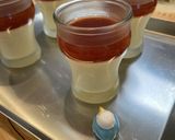 ミニサイズのいちごとバナナのパンナコッタ作り方16写真