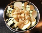 レシピ投稿祭玉子丸ごとなす油揚げの味噌汁作り方3写真