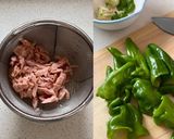 子供が食べた～！！無限くたくたピーマン作り方1写真