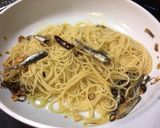 オイルサーディンのペペロンチーノ　プロ流作り方4写真