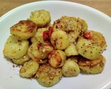 ピリ辛が最高　茄子のスパイス揚げ作り方5写真