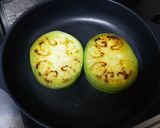 青大丸茄子のピザ風ソテー作り方4写真