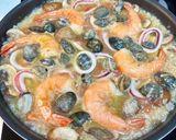 特別な材料なし！おだしでつくるパエリア作り方9写真