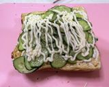 きゅうりたっぷりだし巻き玉子ホットサンド作り方7写真