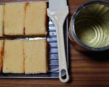 ヨウサマの減塩おやじの桃とバナナのケーキ作り方3写真