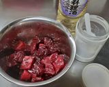 鮪の血合いのから揚げ（by源たれ)作り方3写真