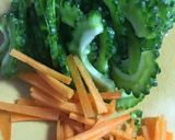ご飯が進む！ゴーヤと豚肉甘辛炒め作り方1写真