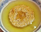 ズッキーニとベーコンと卵のチキンラーメン作り方4写真