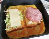 簡単ワンパン☆（食パン1枚分）作り方6写真