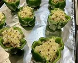 鯖缶タルタルのピーマンカップ作り方4写真