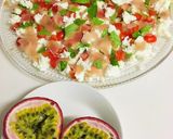 パッションフルーツと生ハムのカプレーゼ☆作り方3写真