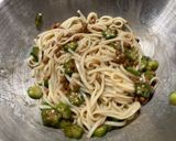 Natto Okra Udon作り方9写真