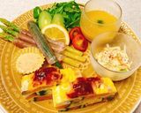 アスパラ&オクラのマリネの生ハム巻き作り方7写真