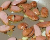 時短◎ソーセージでペペロンチーノ風焼そば作り方4写真