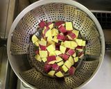 超簡単☆さつまいものレーズンチョコケーキ作り方4写真