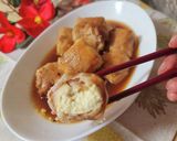 島豆腐の豚バラ巻きらふてー風作り方5写真