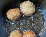 ほぐれる食感の肉団子 卵酢あんかけ作り方3写真