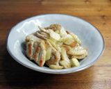 鶏切り身とセロリの簡単炒め作り方4写真