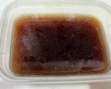 鯛あらを炊いた煮汁とカニカマで作る煮凝り作り方3写真