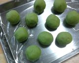 大麦若葉青汁☆おまんじゅう作り方10写真