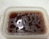 鯛あらを炊いた煮汁とカニカマで作る煮凝り作り方5写真