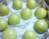 大麦若葉青汁☆おまんじゅう作り方20写真