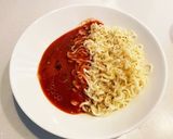 冷やし!サッポロ一番しおトマト和え麺!作り方8写真