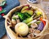 耐熱ポリ袋で中華風シウマイ炊き込みご飯作り方10写真